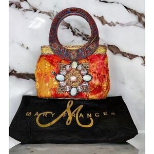 New With Tags Vintage Mary Frances Style #966-88 “Cotton Candy” Handbag